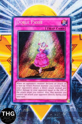 Doble Passe DRLG-EN021 1st Edition Secret Rare Yugioh Card - Foto 1 di 2