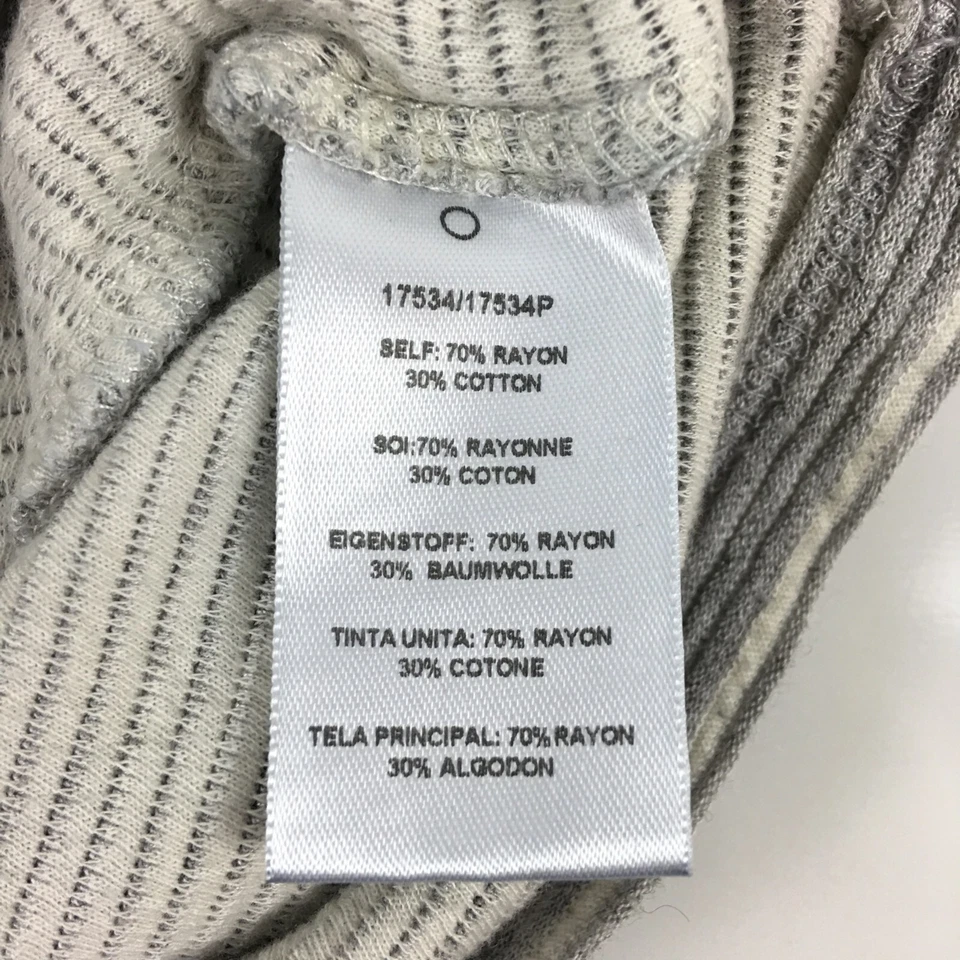 Свитер Dolan Left Coast Collection XS серый с длинным рукавом воронка вырез легкий - Изображение 4 из 4