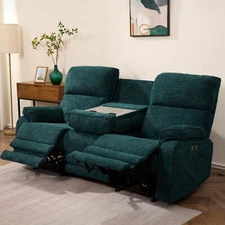 FLEXISPOT Massage&Heat Electric Power Recliner Sofa Couch Zero Gravity