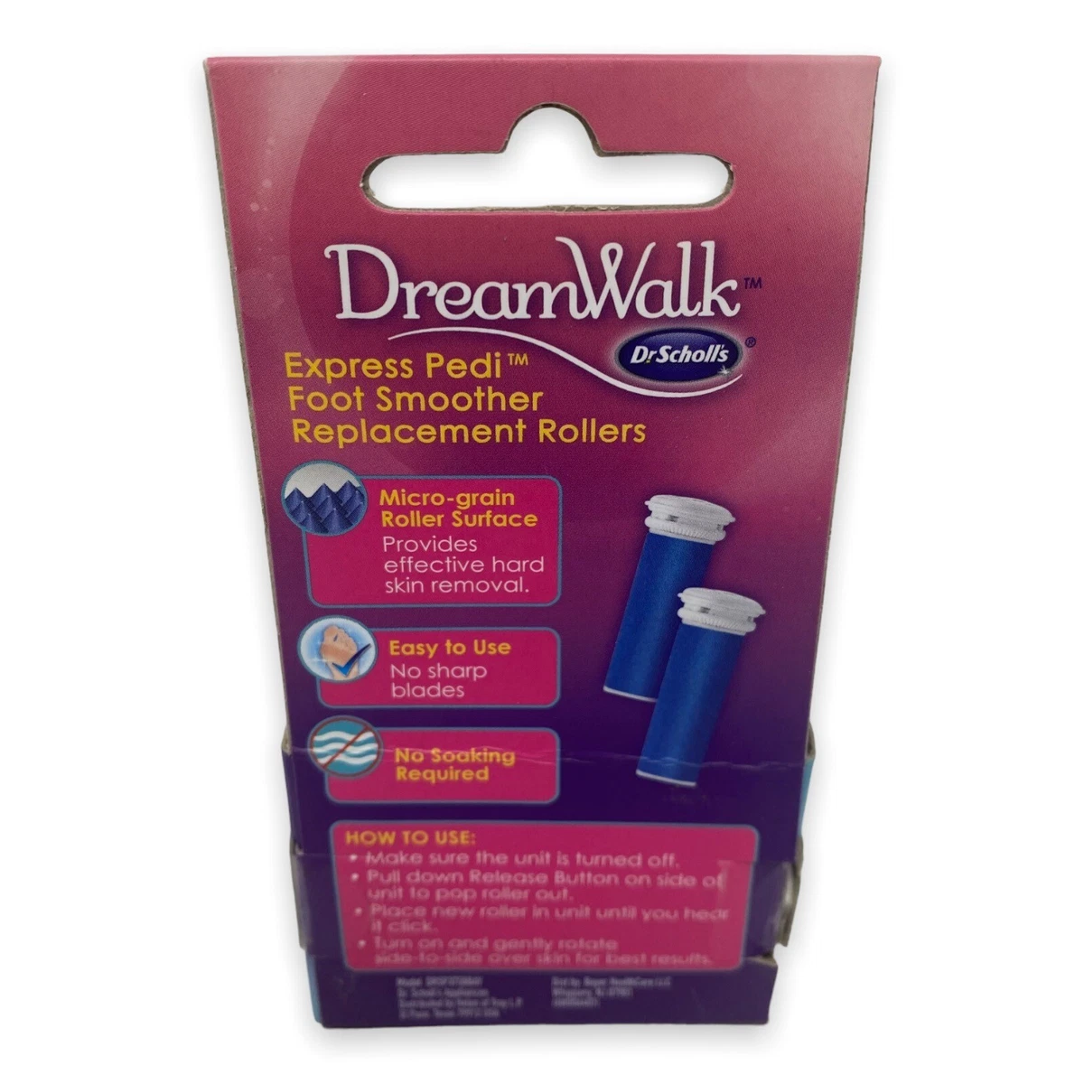Dr scholl's dreamwalk shop replacement rollers