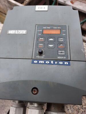 Emotron CF40-003 Digiflux Inverter 0.75 kW