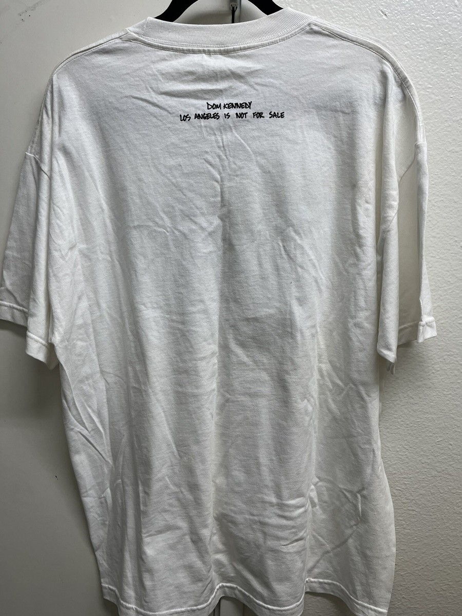Dom Kennedy Los Angeles Is Not For Sale T-shirt AUTOGRAPH SIGNED