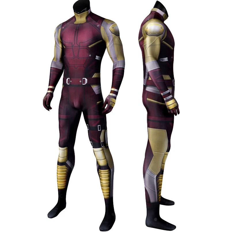 She Hulk Daredevil Cosplay 服装印刷 Zentai 服装万圣节套装 热销 — 第 2/4 张图片