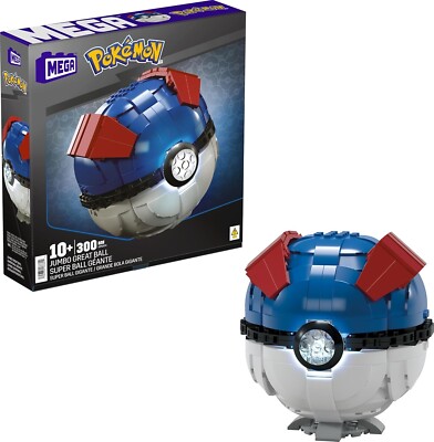 MEGA Pokemon Superball - Bauset 299-teilig - HMW04 - OVP