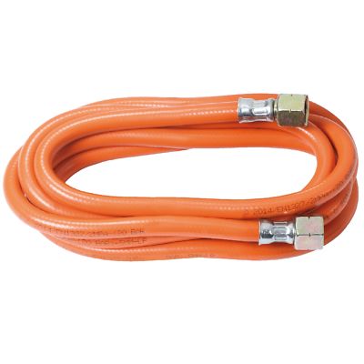 Rothenberger Propangas-Schlauchleitung 2,5m Oder 5m – G3/8 Anschluss, Orange, Wiederverwendbar