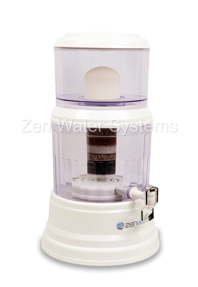 GENUINE ZEN WATER SYSTEMS - 4 GALLON COUNTERTOP WATER FILTER PURIFIER  - Image 2 of 4