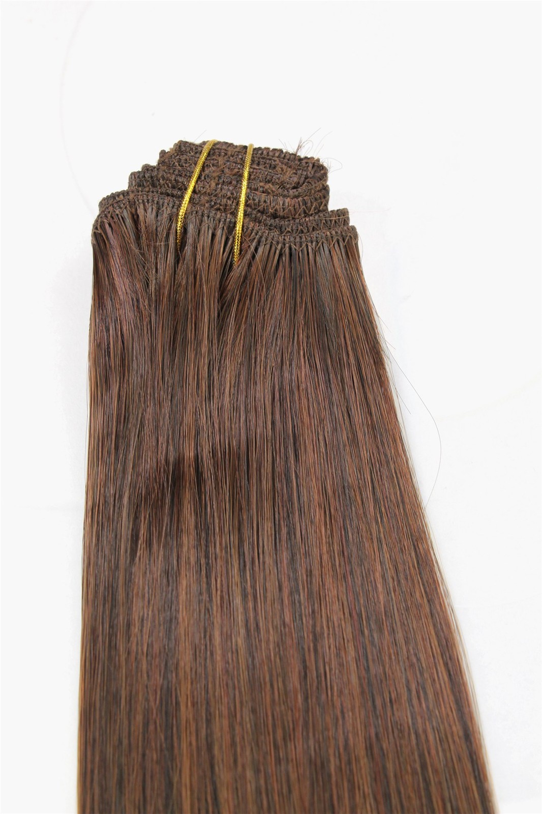 Clip-In Eight-Piece Set Extensions Hair Extension Brown Mix 40 EX03-GGO-2T30