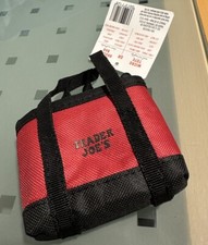 Free Ship NWT Limited EDITION Trader Joe  s Micro Tote Grocery Bag 2 In 1 Mini FS