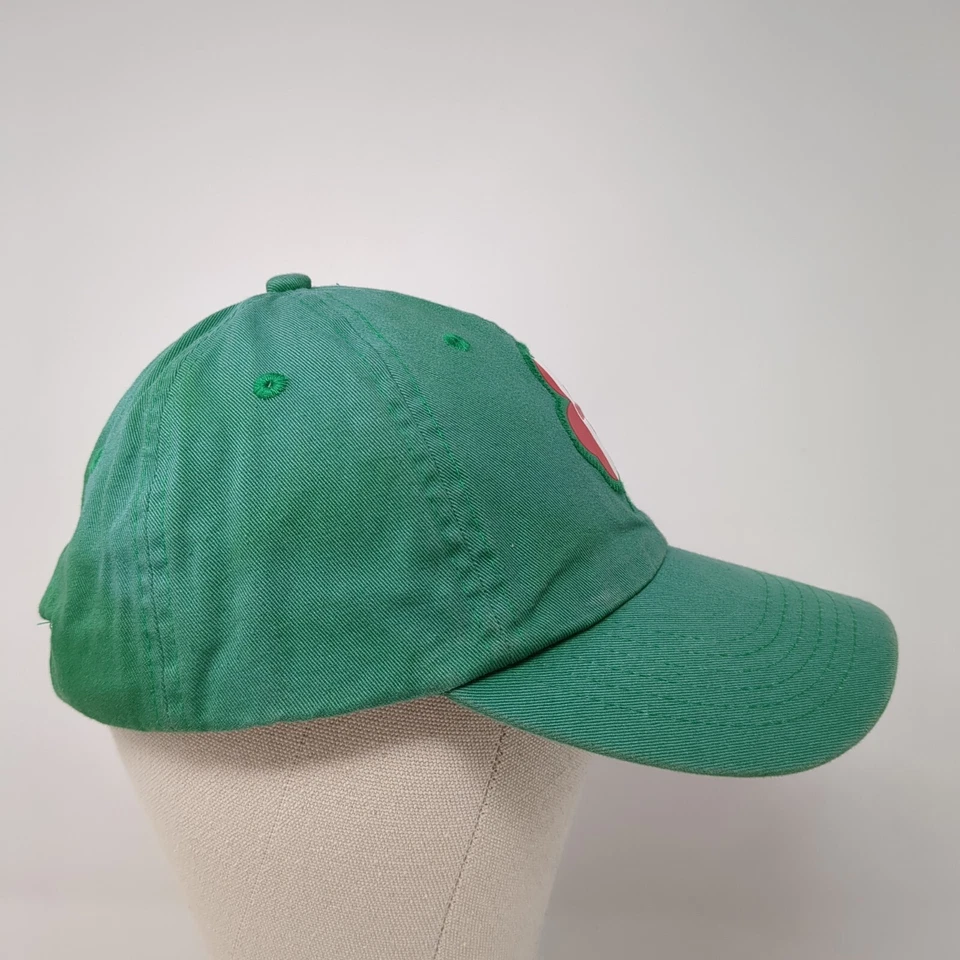 Parche con logotipo de trébol sombrero deslizable verde talla única ajustable 6 paneles Foto 4 de 4