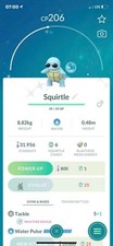 Shiny Squirtle wearing sunglasses MlNl P'TCs Read Description