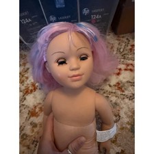 My Life As 18 Inch Doll Pink Blue Hair Blue Sleep Eyes Cititoy 2013 GS 125