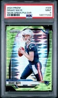 2024 PANINI PRIZM NEON GREEN PULSAR #329 DRAKE MAYE ROOKIE RC PSA 9