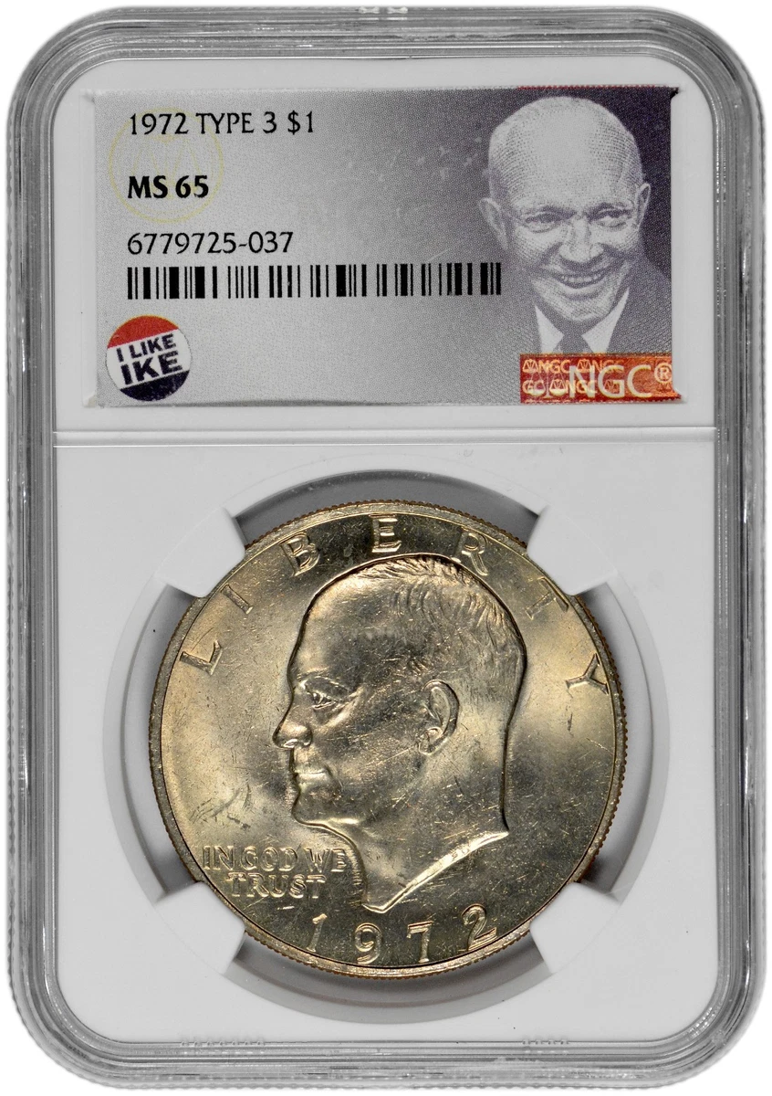 NGC 1972 Eisenhower Dollars (1971-1978) for sale | eBay