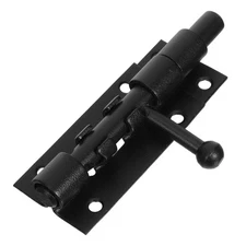 Sliding Bolt Gate Latch: 4 Inch Stainless Steel Anti-Theft Door Lock For Wooden