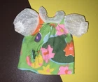 Vintage 1960's Skipper Doll Schools Cool Multicolored Dress💕
