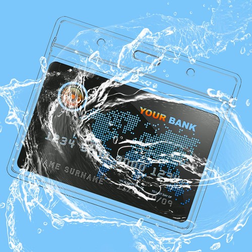 Lanyard with ID Holder 50 Pcs Waterproof Name Tag Badge ID Card Holders ID Pa... - Picture 4 of 6