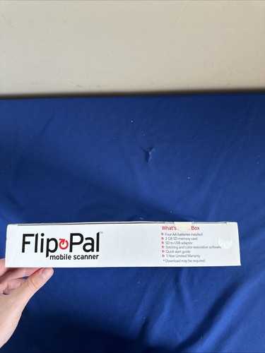 Flip Pal Mobile Scanner 100C Cordless Flatbed Scanner Portable Travel New - 第 3/7 張圖片