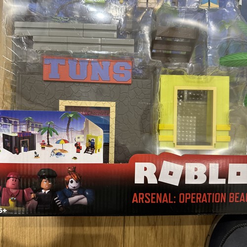 Huge Rare Roblox Playset. Arsenal: Operation Beach Day. New Sealed Tracked 48 - Picture 5 of 7