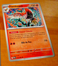 POKEMON CARD CARTE FLAMBUSARD 014/088 POR FR NM 2026