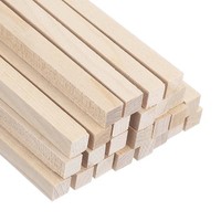 25 StüCk Holz-DüBelstäBe, 9/32 X 12 Zoll FüR NatüRliche HolzstäBe