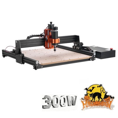 Uimoso 300W 3-Axis CNC Router Machine with Offline Control for Wood Engraving