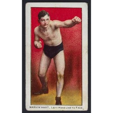 1910 E79 Philadelphia Caramel 27 Scrappers Marvin Hart Boxing Card, HW Champ