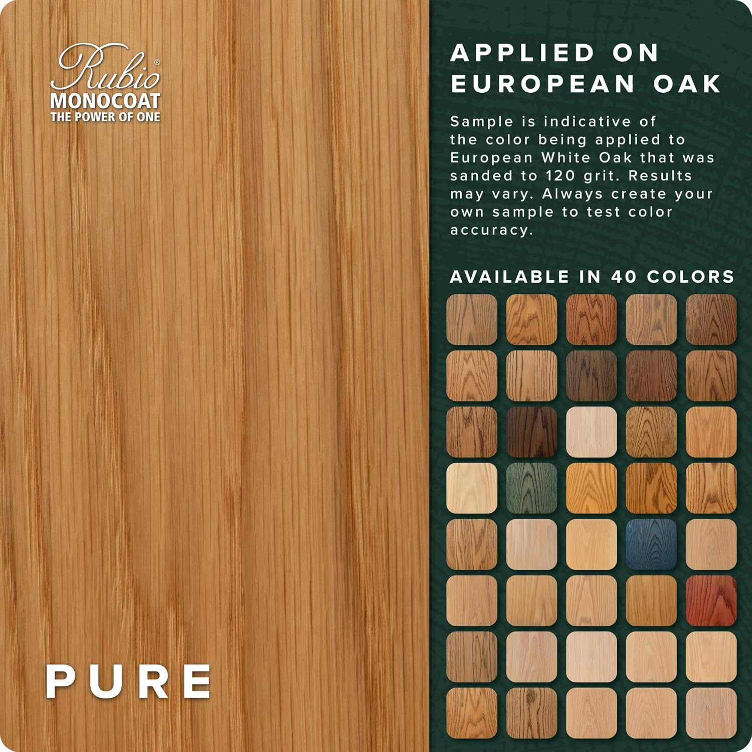 Rubio Monocoat Oil Plus 2C, 350 Milliliters, Pure, Interior Wood Stain and Finis