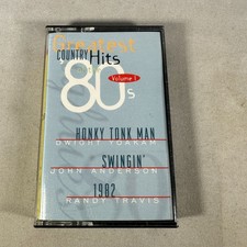 Greatest Country Hits Of The 80s Volume I Cassette Tape 1982 Warner BMG Music
