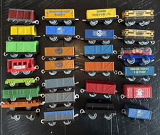 Lot of 27 Thomas Friends Trackmaster Cargo Freight Troublesome Truck Cars Lot