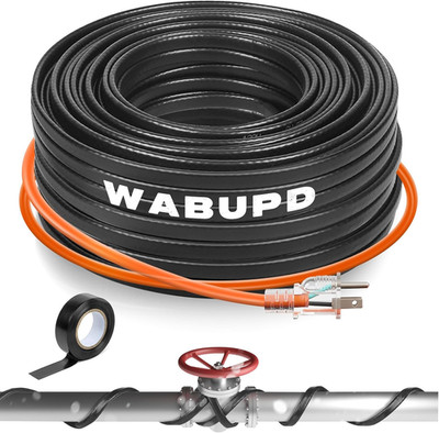 3FT-200FT Heat Tape for Water Pipes, -40°F Deicing Pipe Heat Cable,Electric Heat