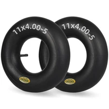 11x4.00-5 Replacement Inner Tube 2 Pack TR-13 Valve for Zero Turn Mower