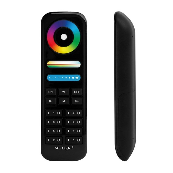3In1 Fernbedienung Rgb+Cct Led 8 Zonen Farbsteuerung Leds, Miboxer, Schwarz-image