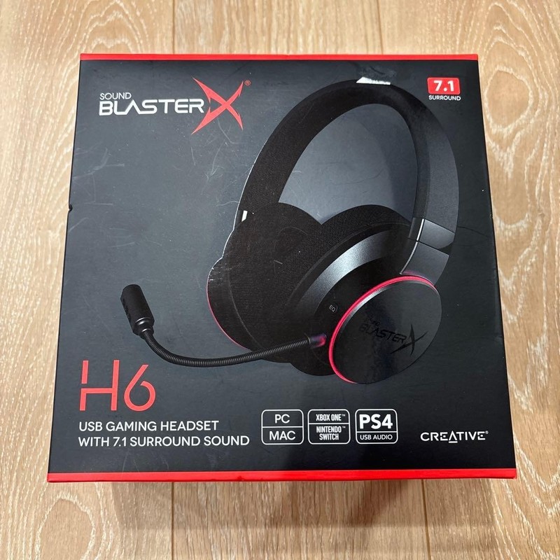Creative Sound BlasterX H6 Gaming Headset SBX-H6