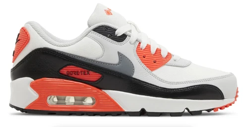 Men's Nike Air Max 90 Gore-Tex "Infrared" Shoes -Stytle# FD5810 101- Size 9 -NEW