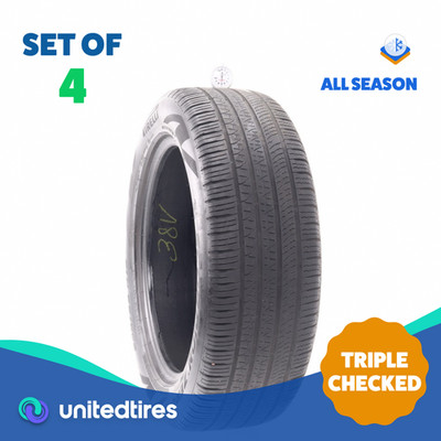 Set of (4) Used 235/55R19 Pirelli Scorpion Zero VOL 105V - 7-8.5/32 (YWLG)