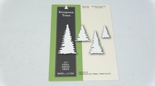 2014 Poppystamps Metal Die Evergreen Trees 1119