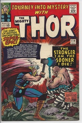 Journey Into Mystery #114 (1965) Marvel Comics - 1st Absorbing Man - Jack Kirby