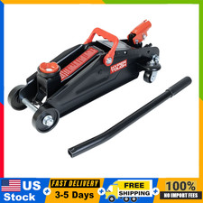 Hyper Tough 2 Ton Hydraulic Trolley Jack Steel Car Floor Jack For Sedan Coupe