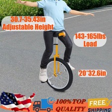 20 Inch Unicycle Adjustable Unicycle Height O...