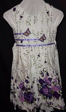 Absolutely Stunning Embroidered Girls Dress In A Size 11/12