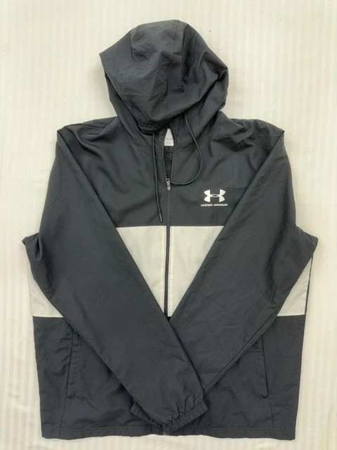 Under Armour Men's XL Black Colorblock Hooded Windbreaker Jacket
Opens in a new window or tab