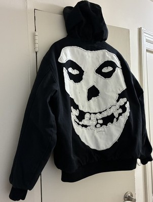 Supreme The Misfits Hooded Work Jacket Black Large Men's New with tags!