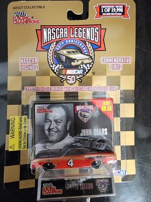 VTG 1998 Racing Champions NASCAR Legends 1/64 Diecast Car JOHN SEARS #4