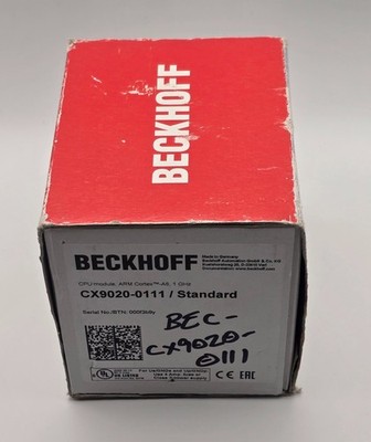 Beckhoff CX9020 Embedded PC | TwinCAT 2 CE | New Open Box / Factory Spare