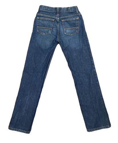 Arizona Jeans Boys 16 Slim Original Blue Denim Medium Wash Adjustable Waist - Picture 6 of 9