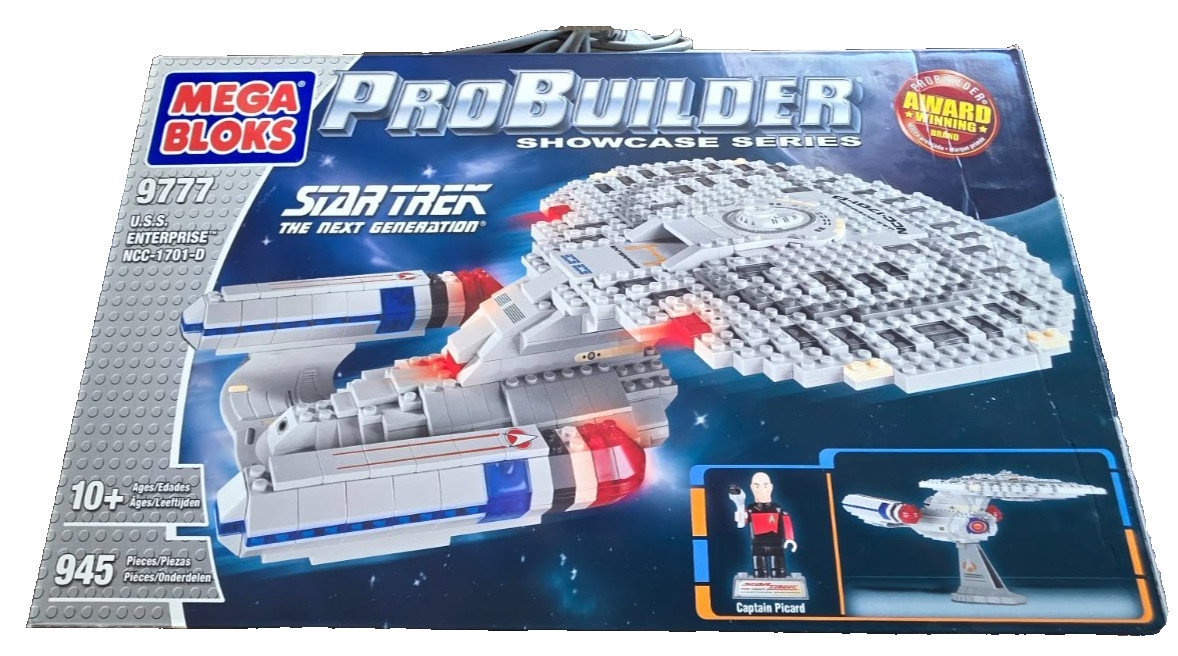 Mega Bloks Probuilder Star Trek The Next Generation USS Ente