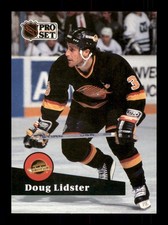 247 Doug Lidster 3 Canucks 1991 Proset Hockey Sports Trading Card