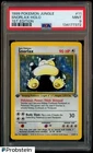 1999 Pokemon Jungle 1st Edition #11 Snorlax Holo PSA 9 MINT