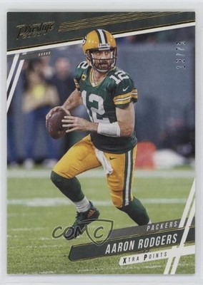 2020 Panini Prestige Xtra Points Gold 13/75 Aaron Rodgers #124 9o3