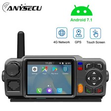ANYSECU TD-M6Plus Android 7.1 4G Network Radio GPS ZELLO Real-PTT Walkiefleet